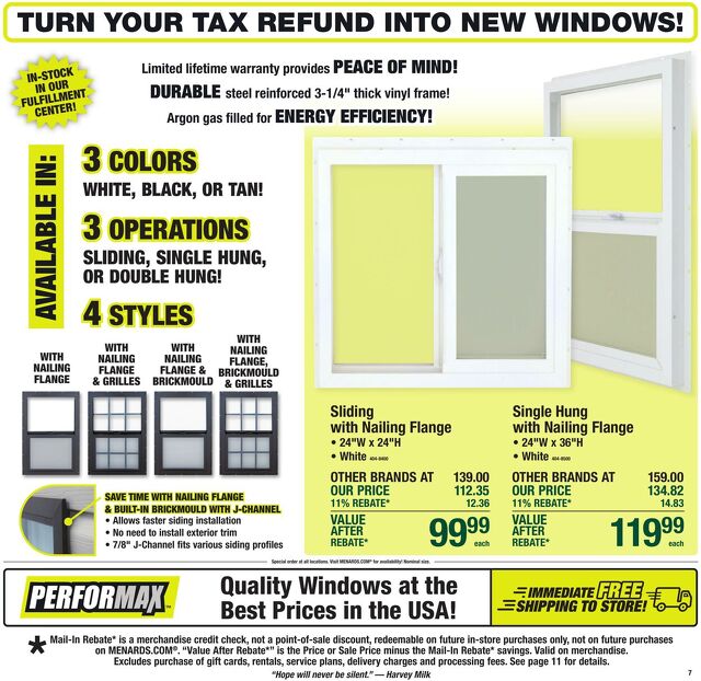 Catalogue Menards from 03/25/2026