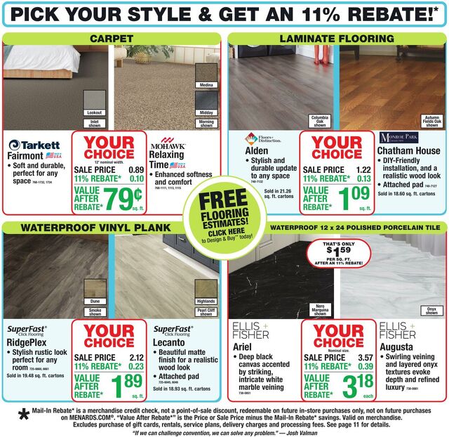 Catalogue Menards from 03/25/2026