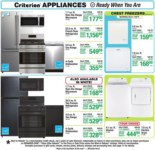 Catalogue Menards from 03/25/2026