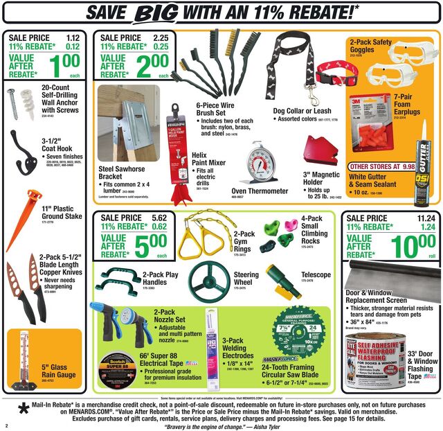 Catalogue Menards from 04/01/2026