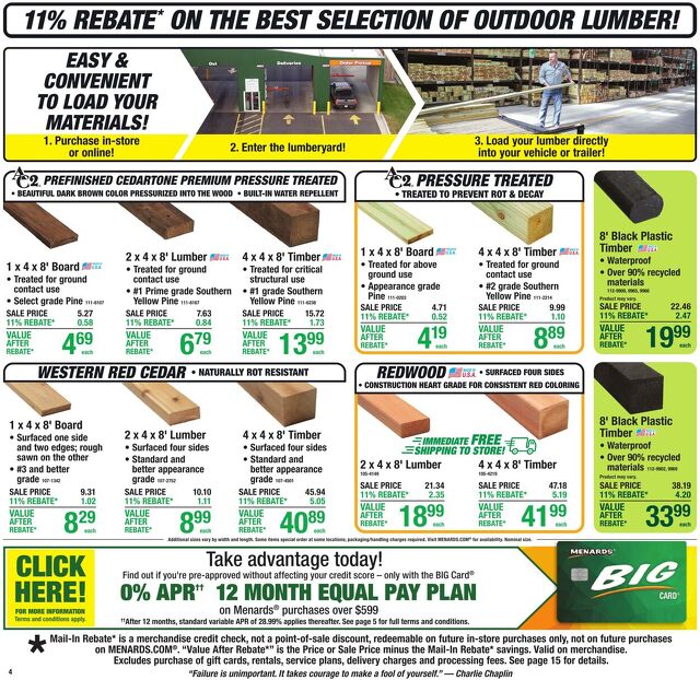 Catalogue Menards from 04/01/2026