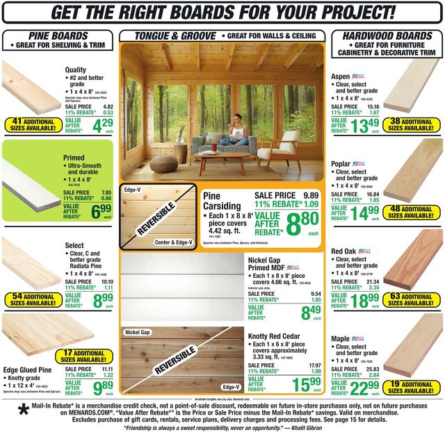 Catalogue Menards from 04/01/2026