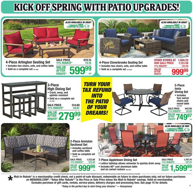 Catalogue Menards from 04/01/2026