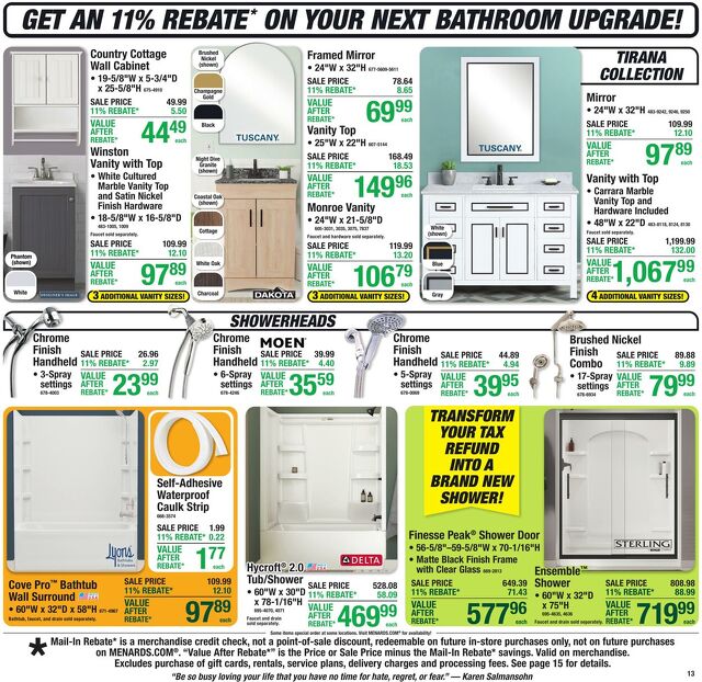 Catalogue Menards from 04/01/2026