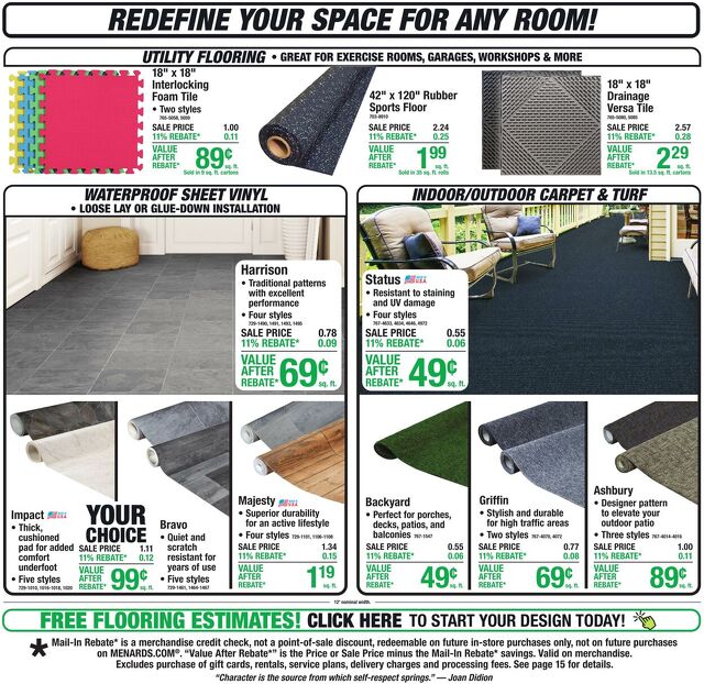 Catalogue Menards from 04/01/2026