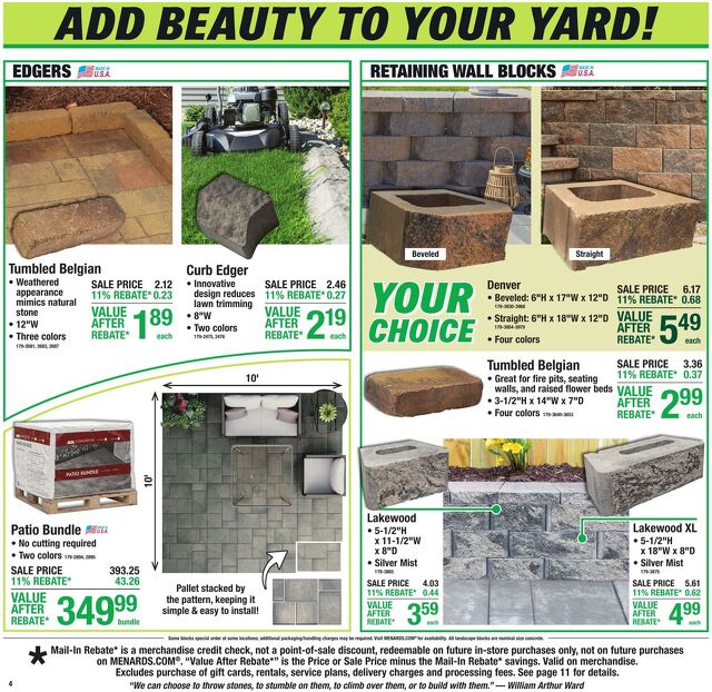 Catalogue Menards from 04/08/2026