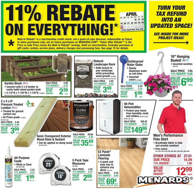 Catalogue Menards from 04/15/2026