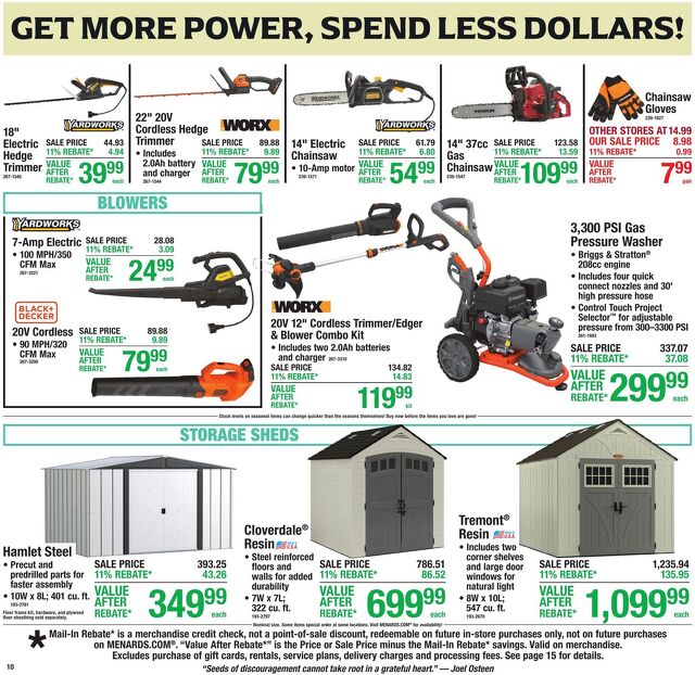 Catalogue Menards from 04/15/2026
