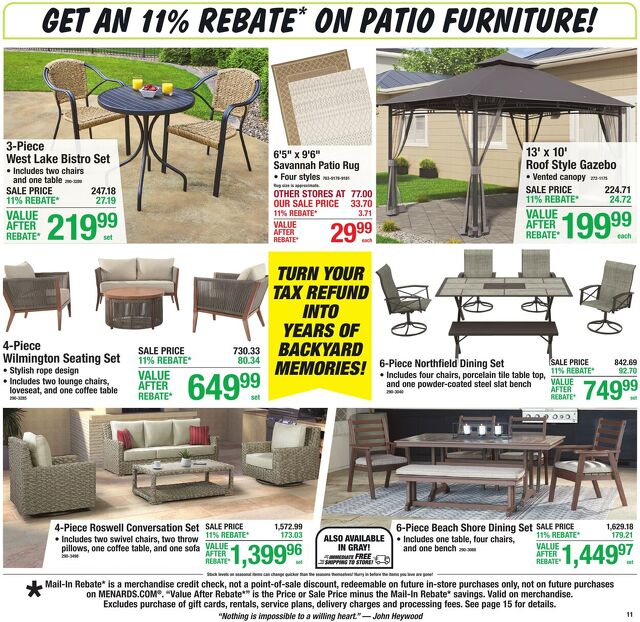 Catalogue Menards from 04/15/2026