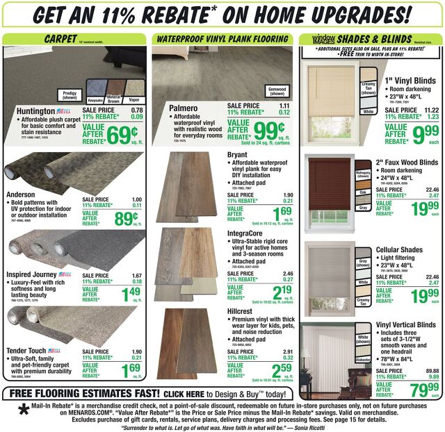 Catalogue Menards from 04/15/2026