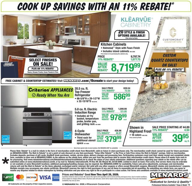 Catalogue Menards from 04/15/2026