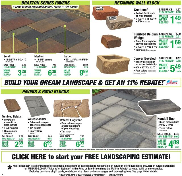 Catalogue Menards from 04/22/2026