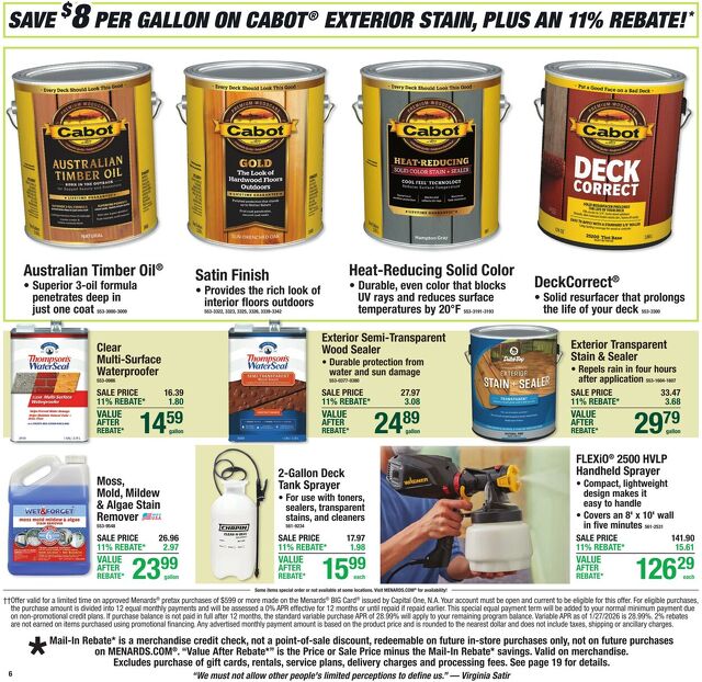Catalogue Menards from 04/22/2026