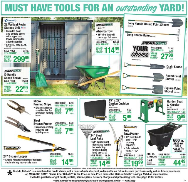 Catalogue Menards from 04/22/2026