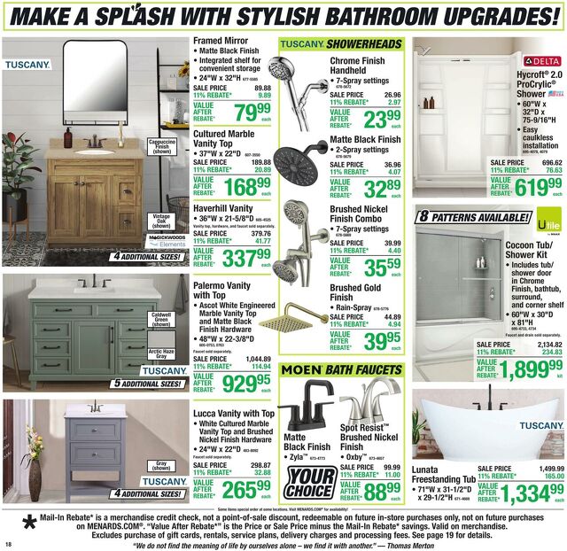 Catalogue Menards from 04/22/2026