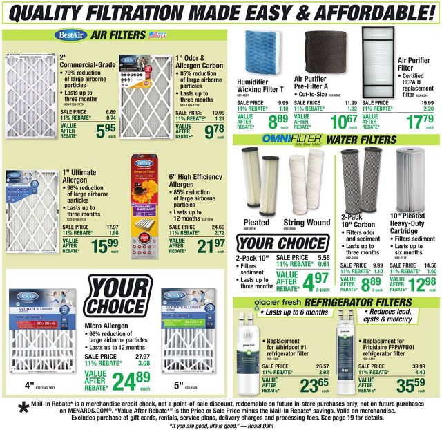 Catalogue Menards from 04/22/2026