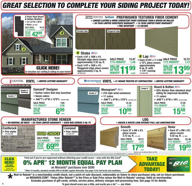 Catalogue Menards from 04/29/2026