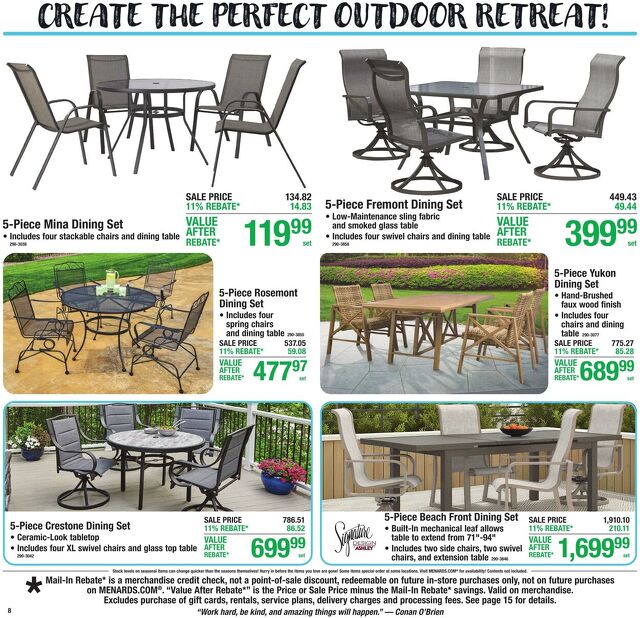 Catalogue Menards from 04/29/2026