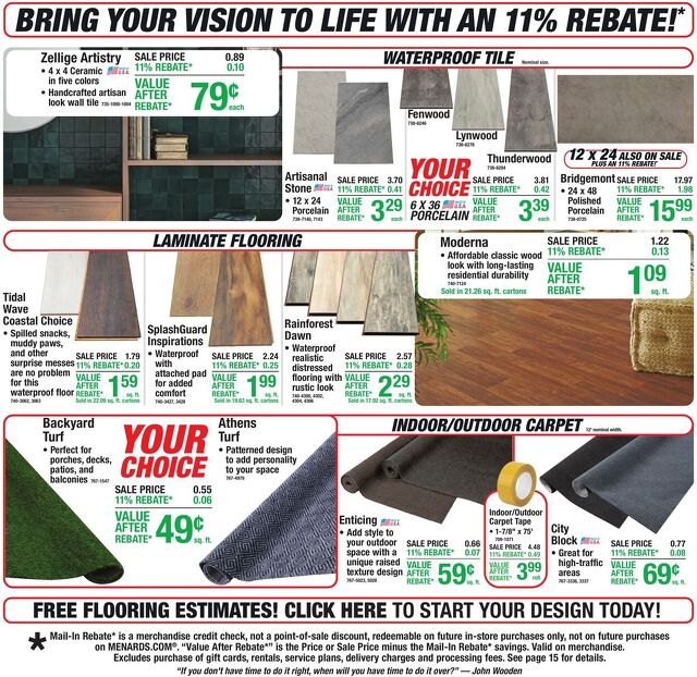 Catalogue Menards from 04/29/2026
