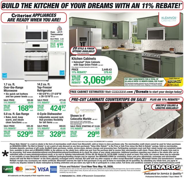 Catalogue Menards from 04/29/2026