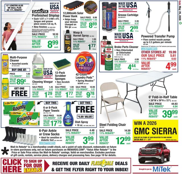 Catalogue Menards from 05/13/2026