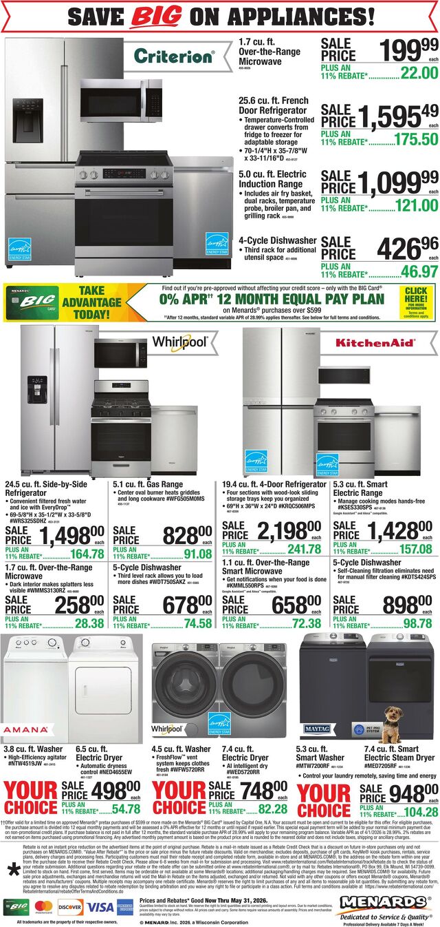 Catalogue Menards from 05/20/2026