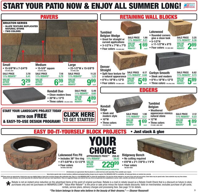 Catalogue Menards from 05/20/2026