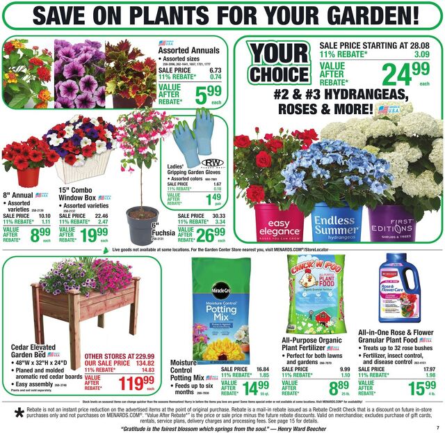 Catalogue Menards from 05/20/2026