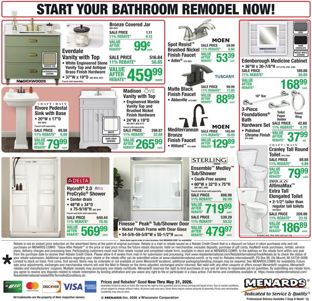 Catalogue Menards from 05/20/2026