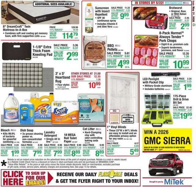 Catalogue Menards from 05/20/2026