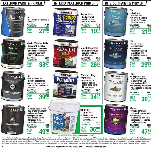 Catalogue Menards from 05/27/2026