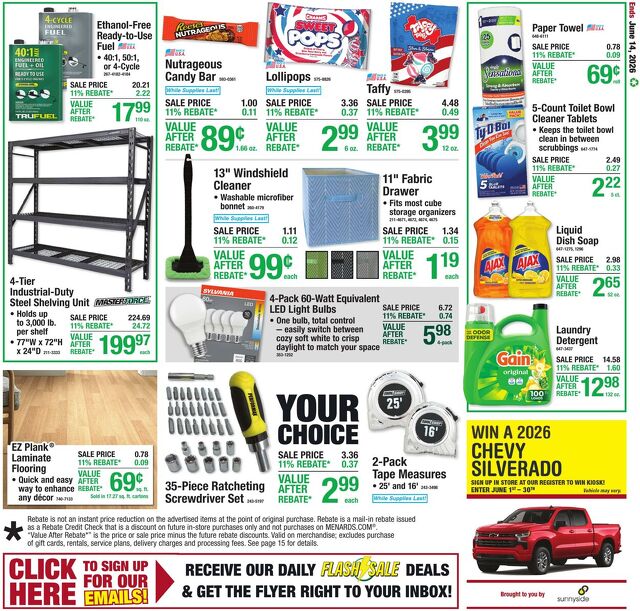 Catalogue Menards from 06/03/2026