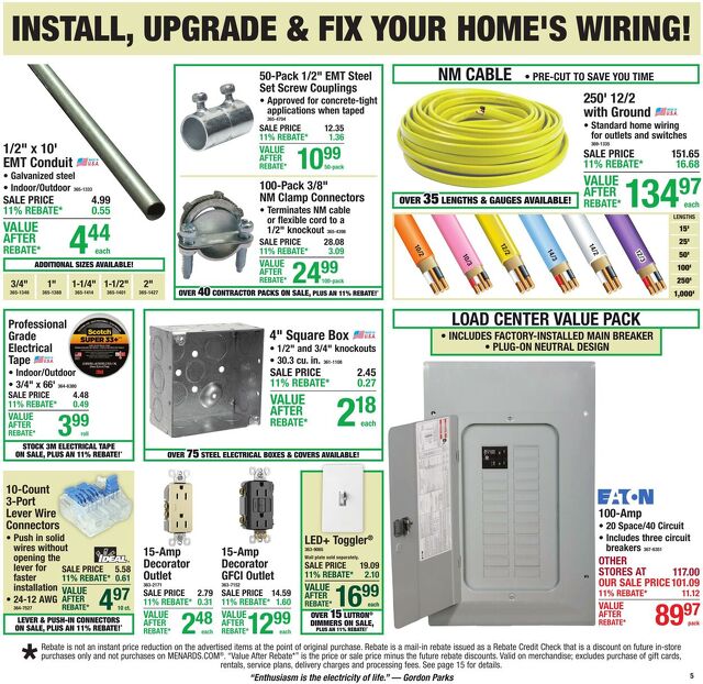 Catalogue Menards from 06/10/2026