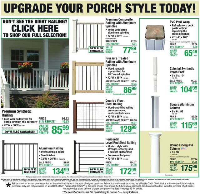 Catalogue Menards from 06/10/2026