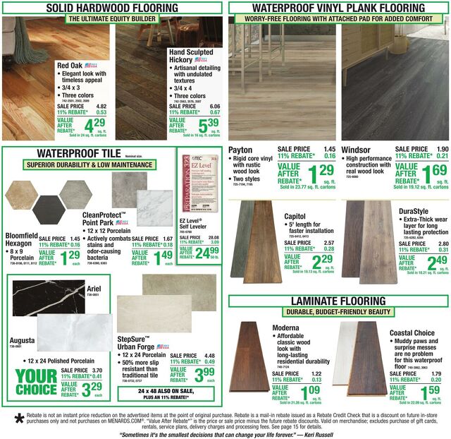 Catalogue Menards from 06/10/2026