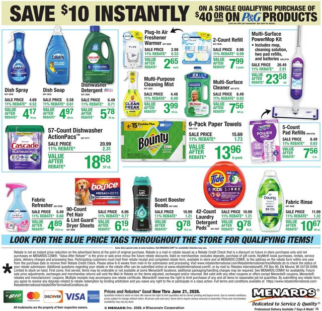 Catalogue Menards from 06/10/2026