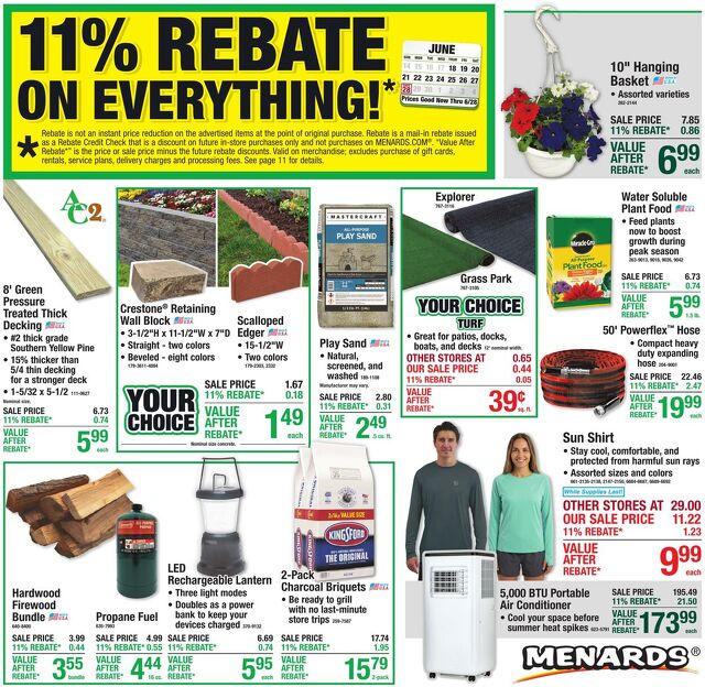 Catalogue Menards from 06/17/2026