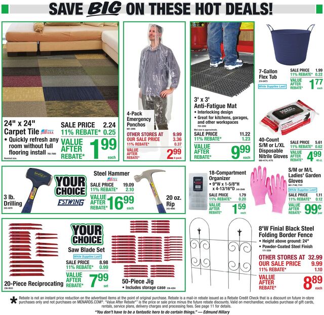 Catalogue Menards from 06/17/2026