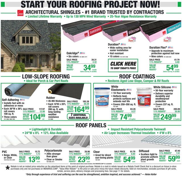 Catalogue Menards from 06/17/2026