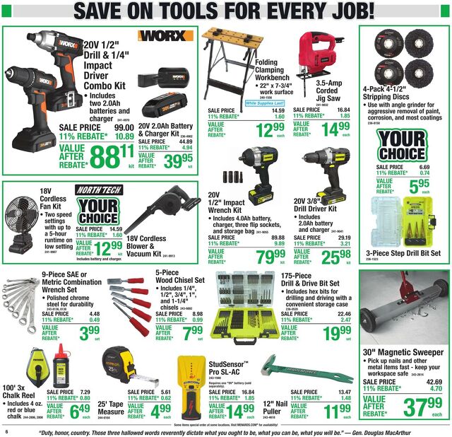 Catalogue Menards from 06/17/2026