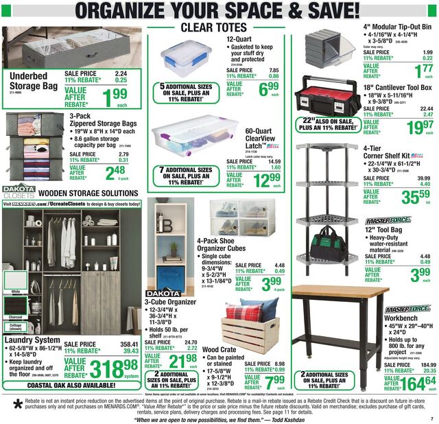 Catalogue Menards from 06/17/2026