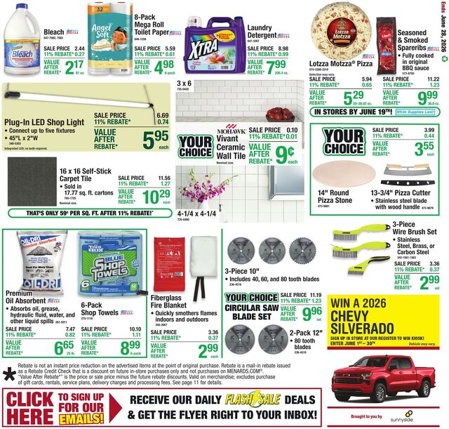 Catalogue Menards from 06/17/2026