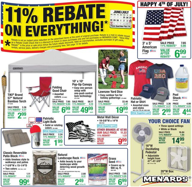 Catalogue Menards from 06/24/2026