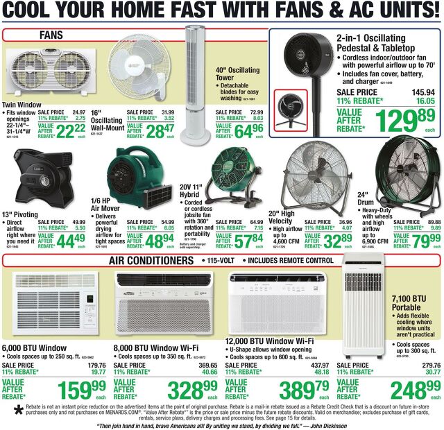 Catalogue Menards from 06/24/2026