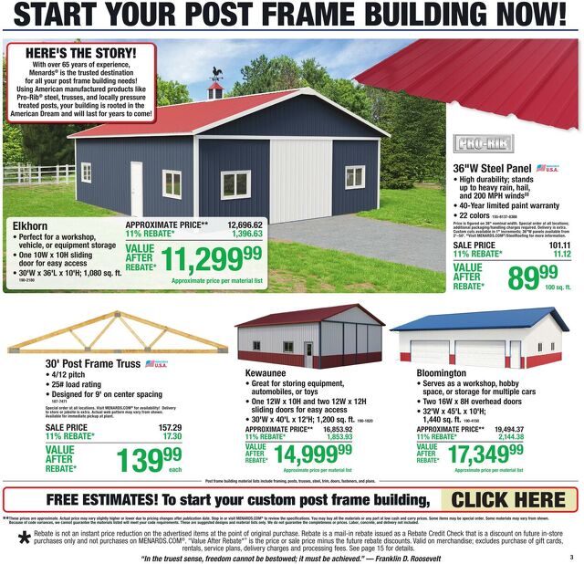Catalogue Menards from 06/24/2026