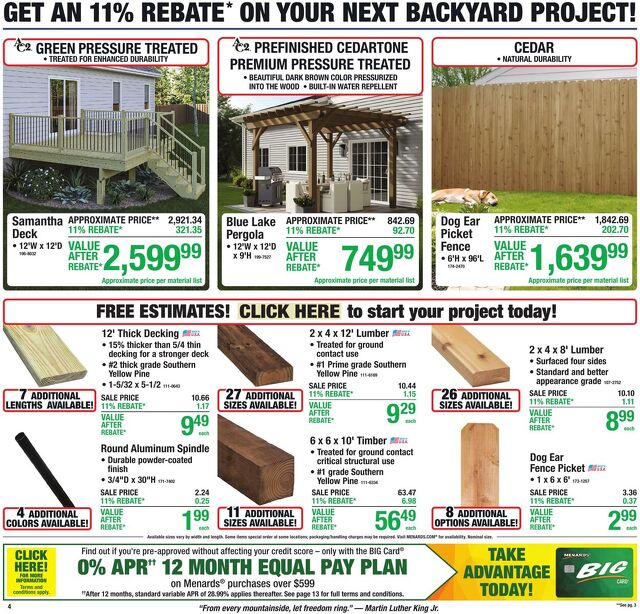 Catalogue Menards from 06/24/2026