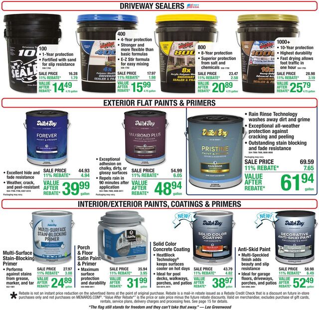 Catalogue Menards from 06/24/2026