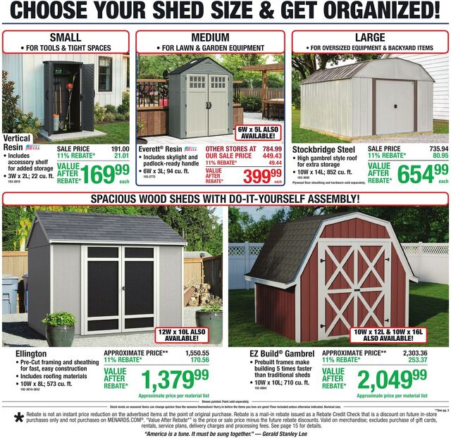 Catalogue Menards from 06/24/2026