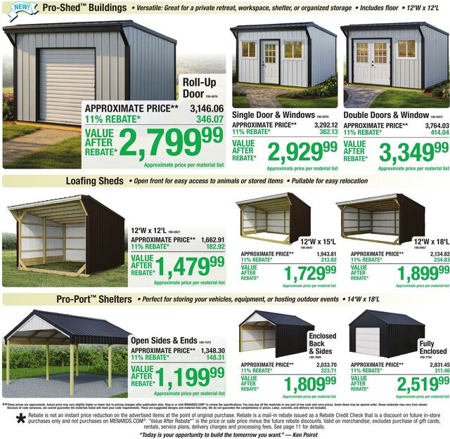 Catalogue Menards from 07/01/2026