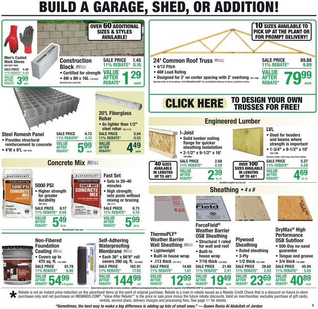 Catalogue Menards from 07/01/2026